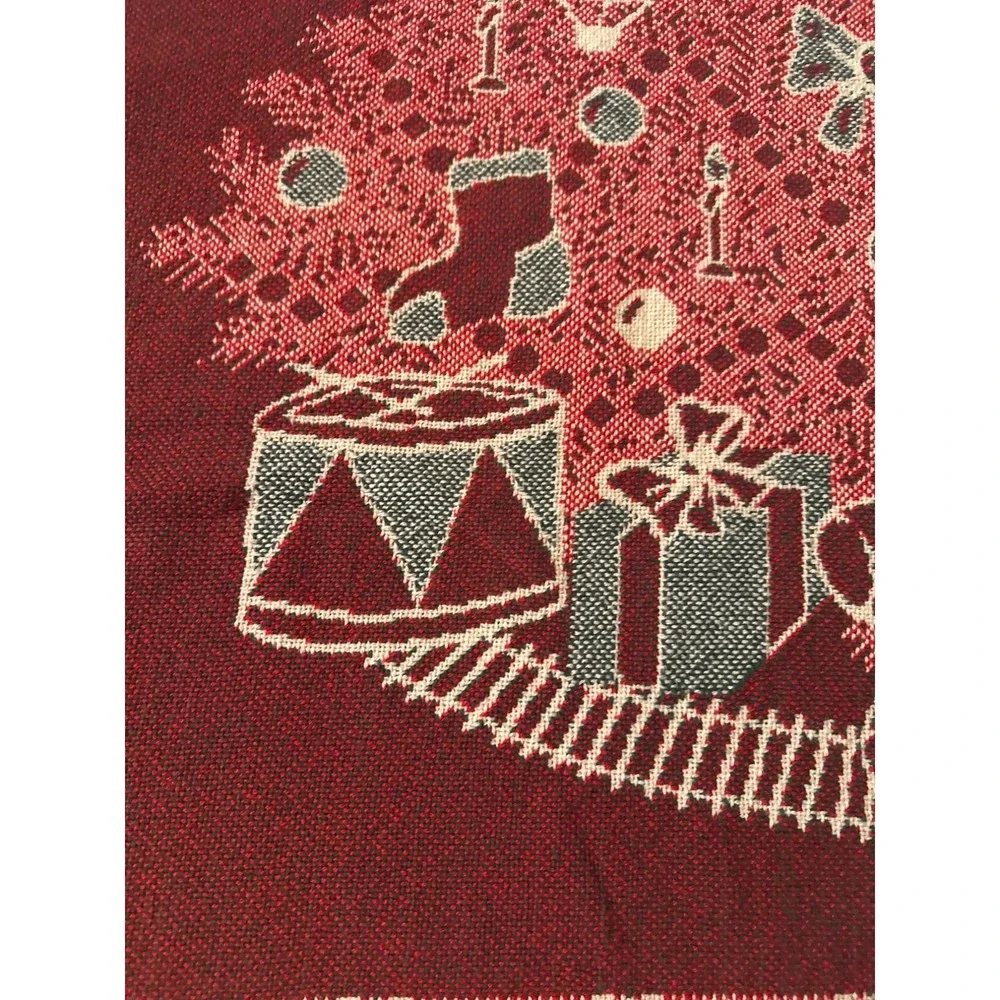 Reversible‎ Christmas Tree Tapestry Throw Blanket 50